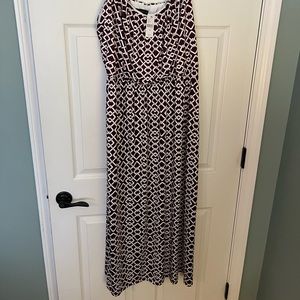 Maxi Purple chain dress. NWT non smoking home